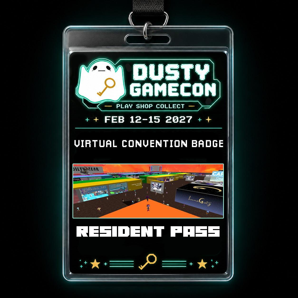 Dusty GameCon 2027 — RESIDENT PASS: Early Access + Standard Merch Box